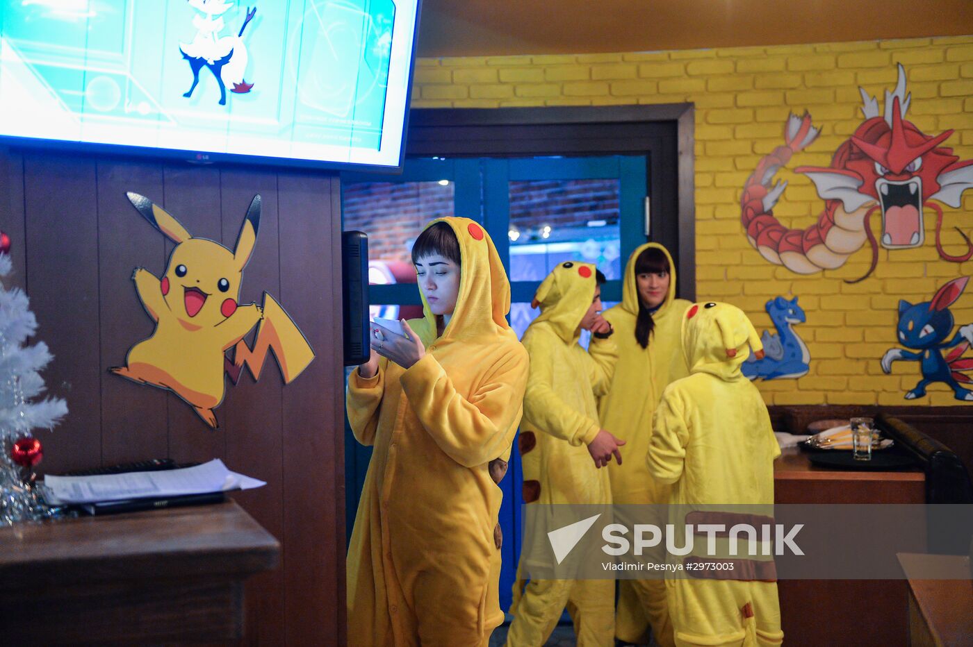 Pokeville Cafe in Moscow