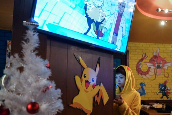 Pokeville Cafe in Moscow