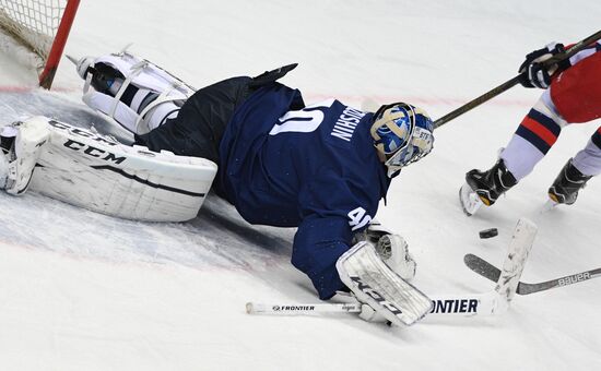 Kontinental Hockey League. Dynamo Moscow vs. CSKA