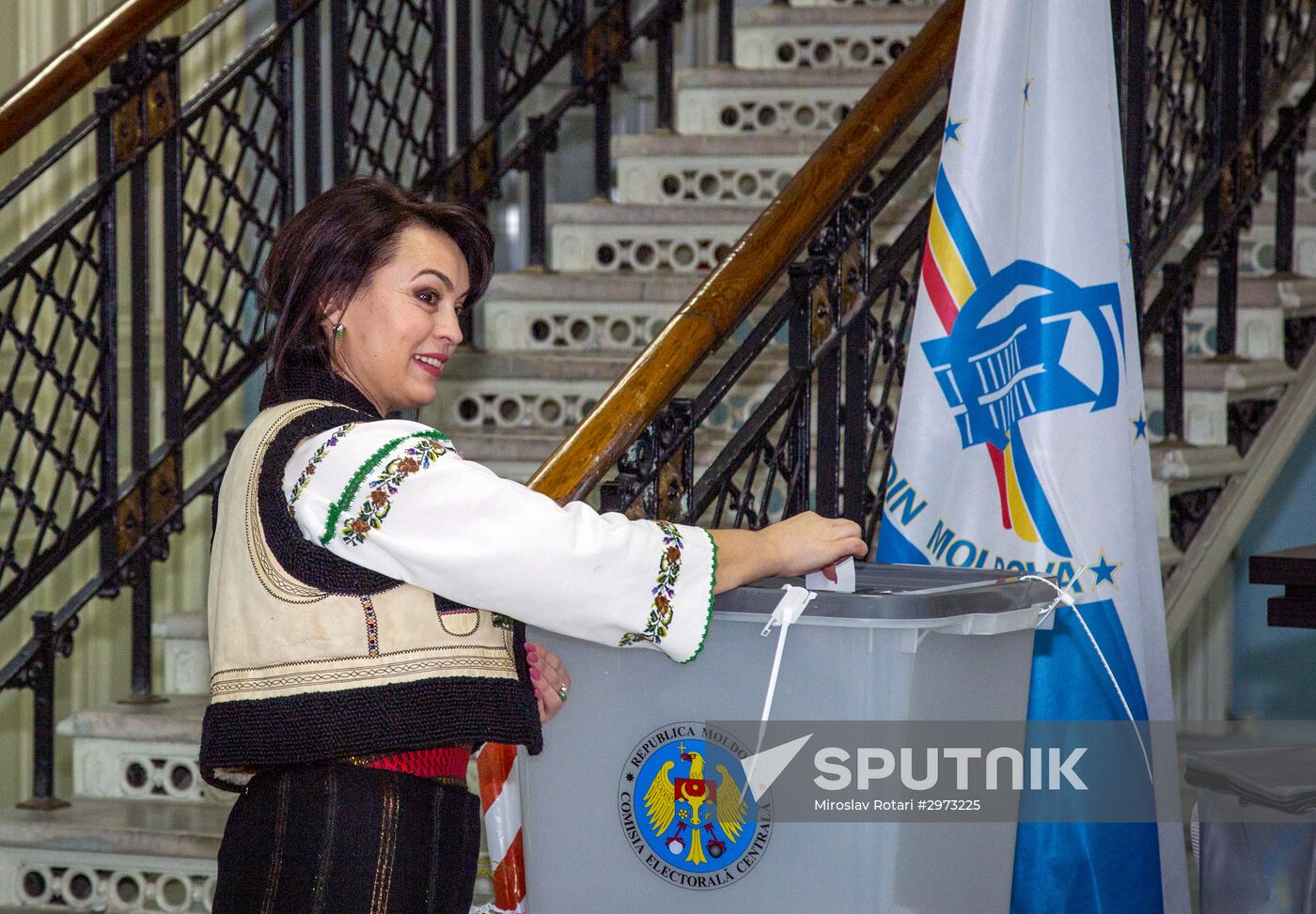 Second round of presidential election in Moldova