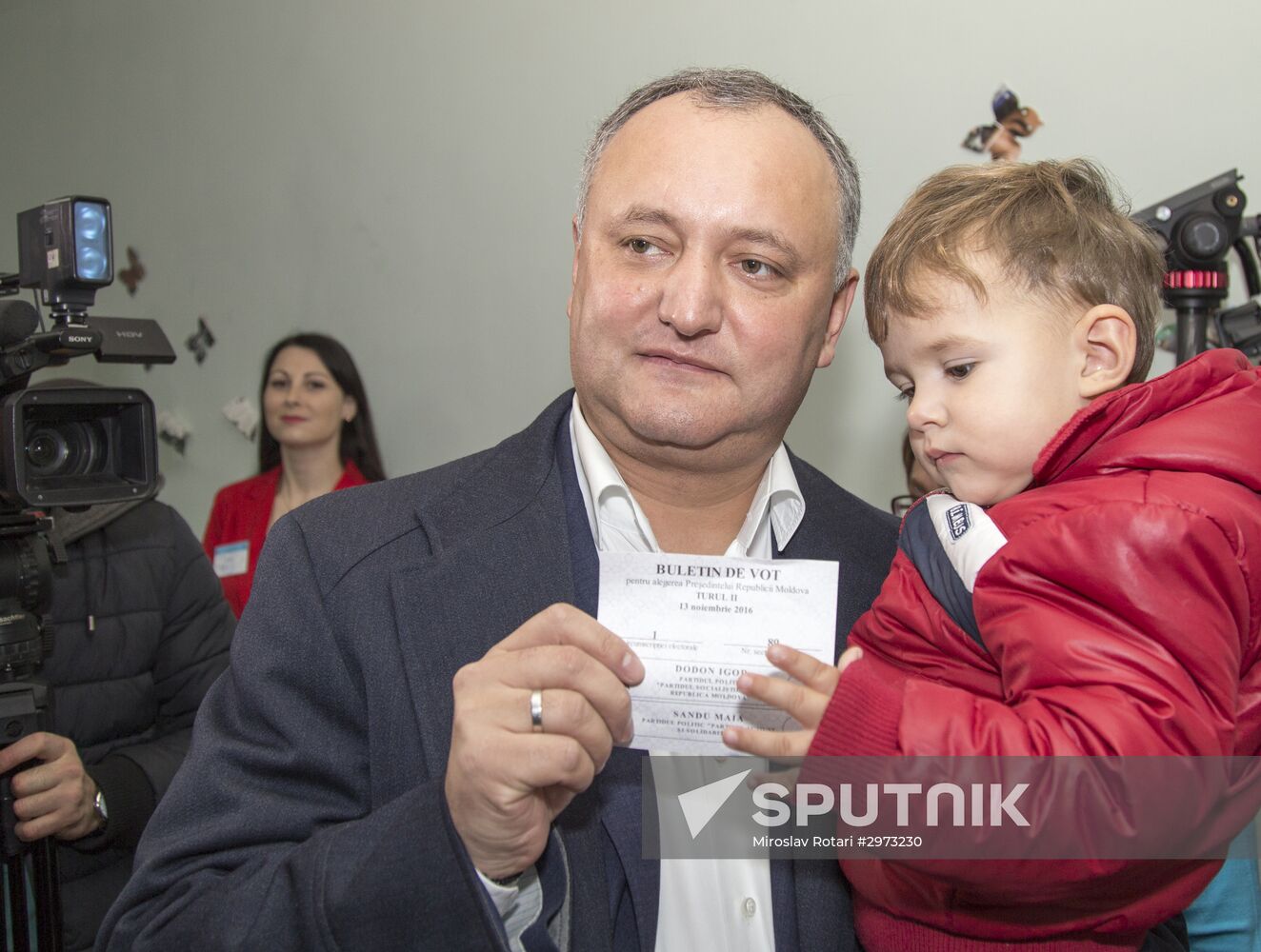 Second round of presidential election in Moldova
