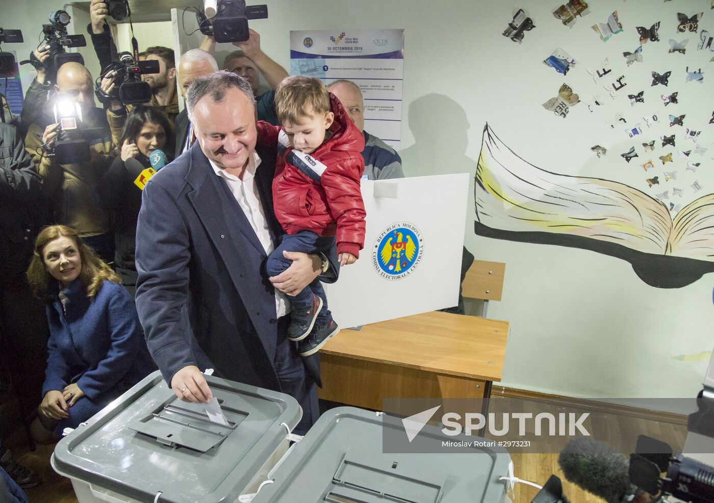 Second round of presidential election in Moldova