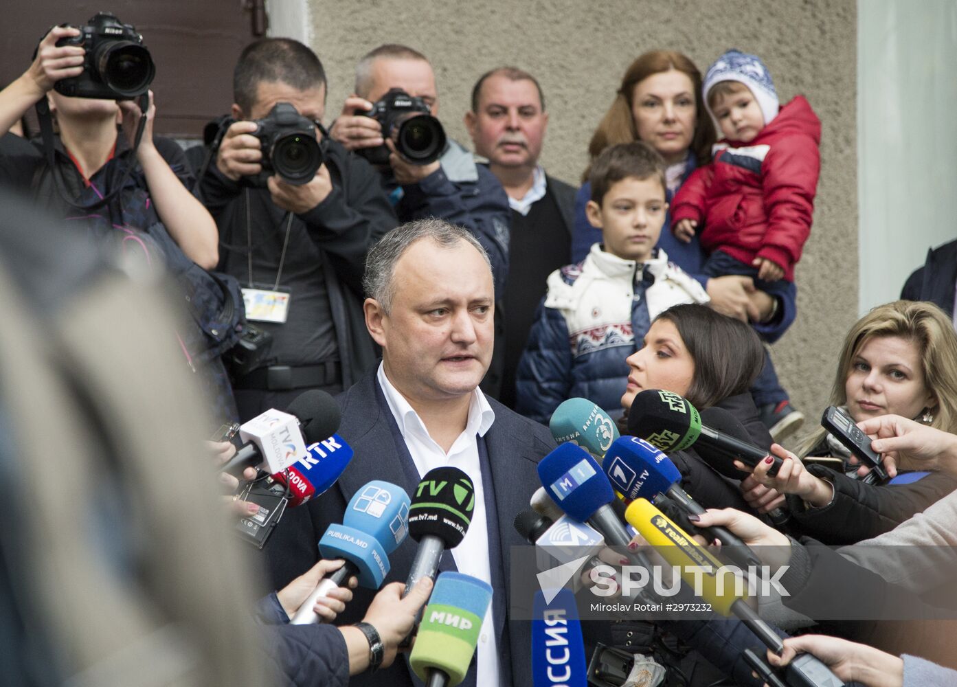 Second round of presidential election in Moldova