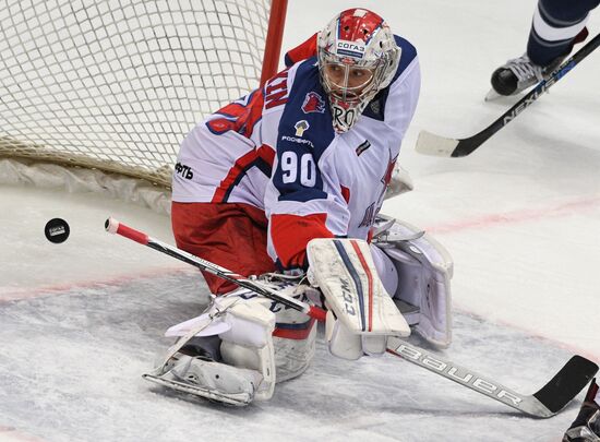 Kontinental Hockey League. Dynamo Moscow vs. CSKA