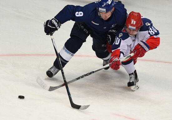 Kontinental Hockey League. Dynamo Moscow vs. CSKA