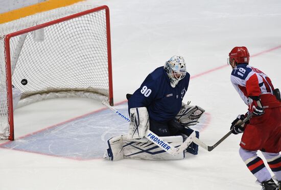Kontinental Hockey League. Dynamo Moscow vs. CSKA