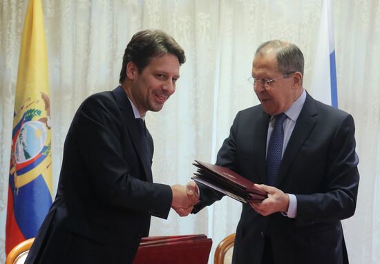 Russian Foreign Minister Sergei Lavrov makes a working trip to Sochi