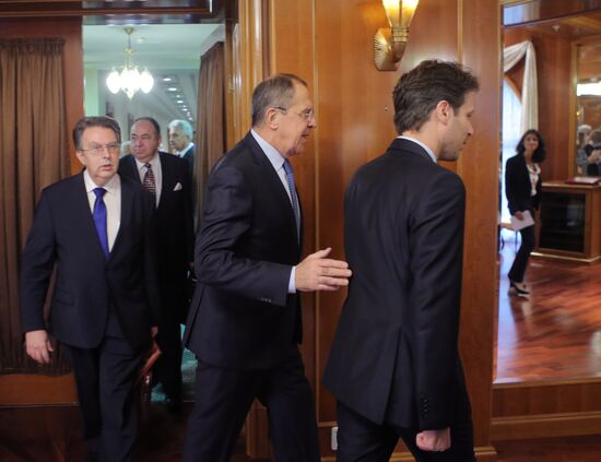 Russian Foreign Minister Sergei Lavrov makes a working trip to Sochi