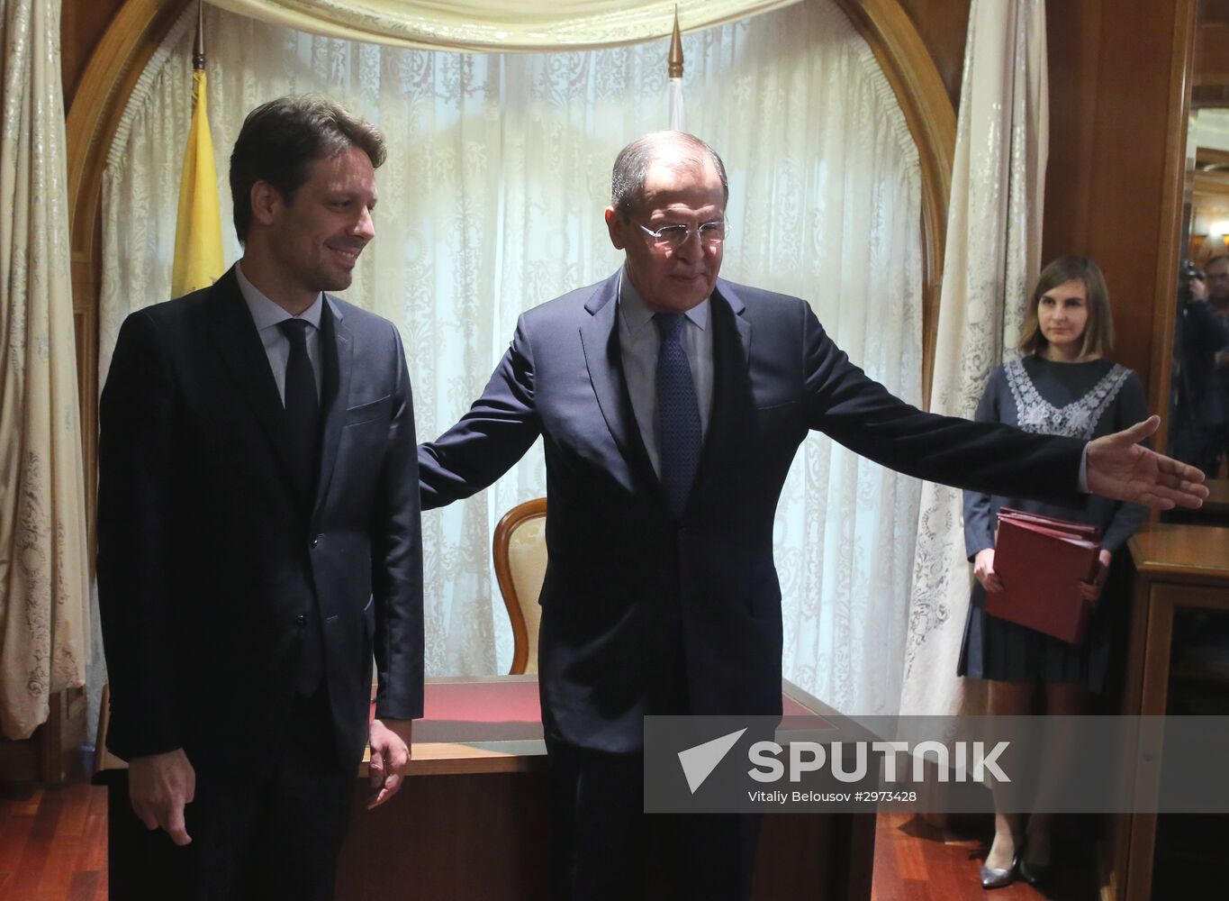 Russian Foreign Minister Sergei Lavrov makes a working trip to Sochi