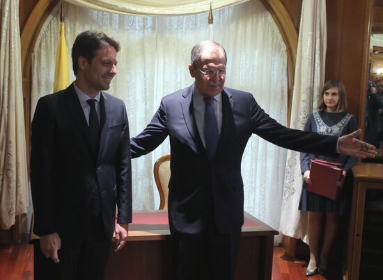 Russian Foreign Minister Sergei Lavrov makes a working trip to Sochi