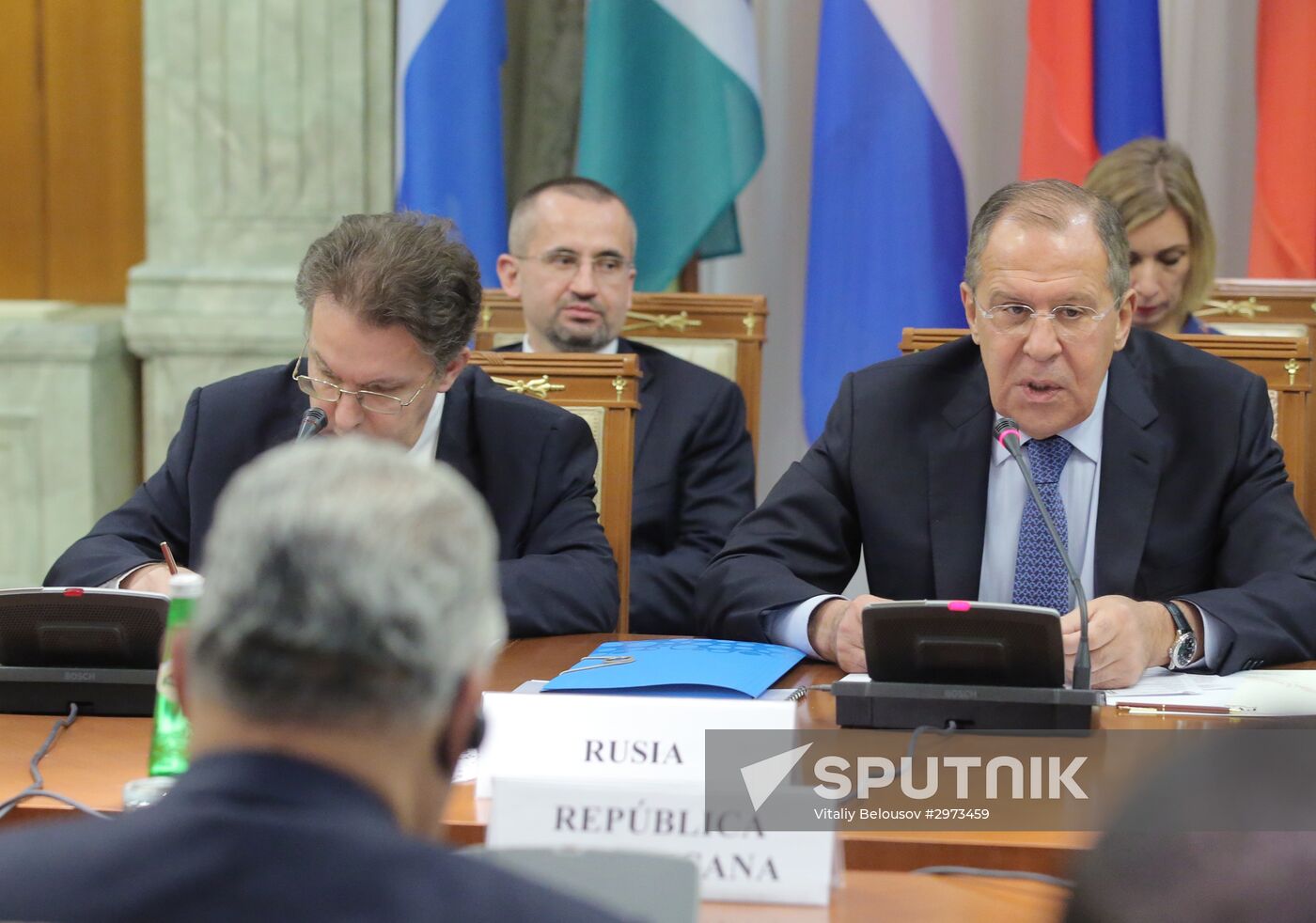 Russian Foreign Minister Sergei Lavrov makes a working trip to Sochi