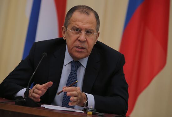 Russian Foreign Minister Sergei Lavrov makes a working trip to Sochi