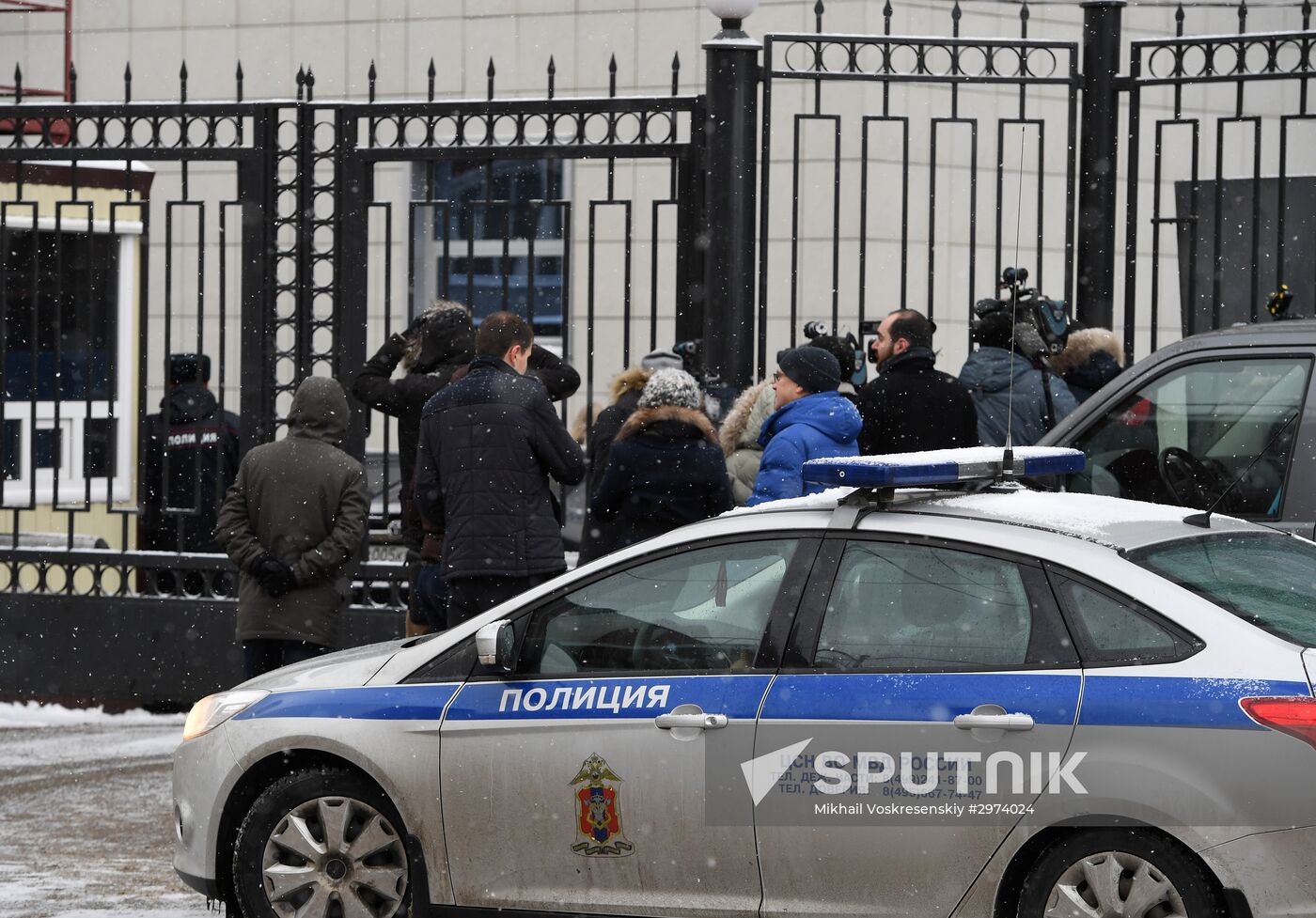 Situation near Russian Investigative Committee and Ministry of Economic Development after Alexei Ulyukayev's arrest
