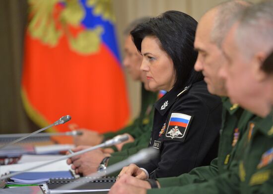 President Putin chairs meeting with Defense Ministry leadership and military-industrial complex representatives
