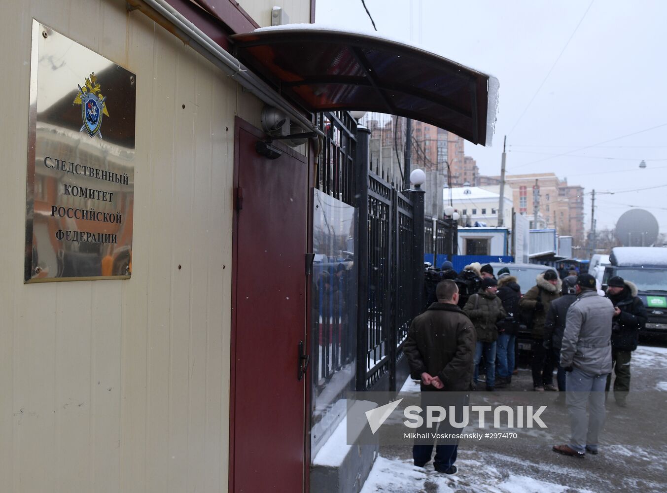 Situation near Russian Investigative Committee and Ministry of Economic Development after Alexei Ulyukayev's arrest