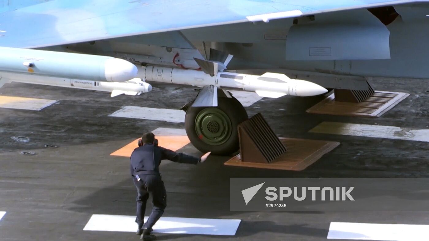Admiral Kuznetsov aircraft carrier and Admiral Grigorovich patrol ship deployed in Syria for the first time ever