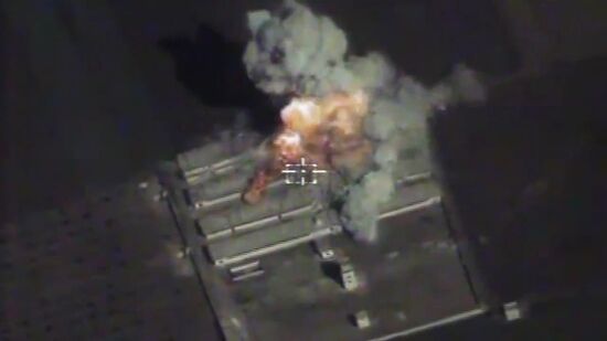 Admiral Kuznetsov aircraft carrier and Admiral Grigorovich patrol ship deployed in Syria for the first time ever