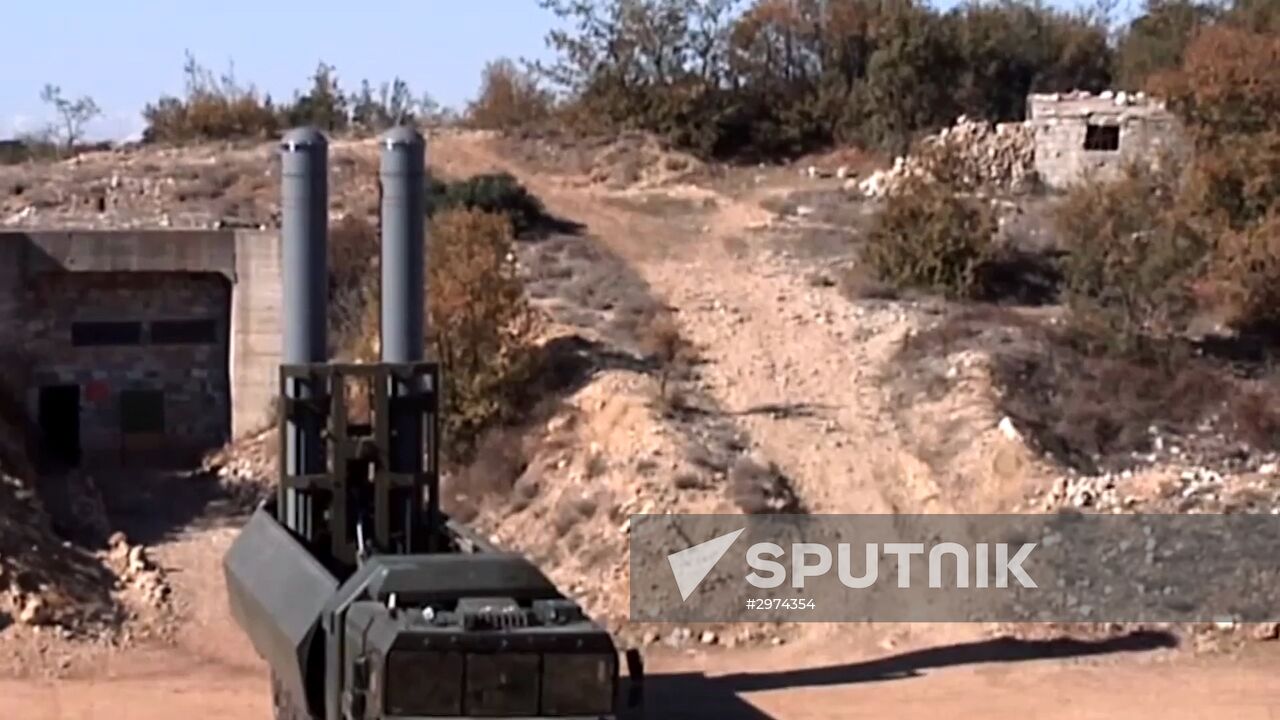 Russia's Oniks cruise missiles target terrorists' facilities in Syria