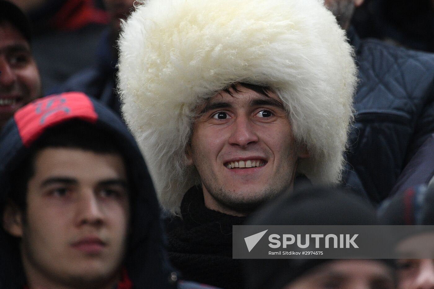 Russia vs. Romania friendly football match