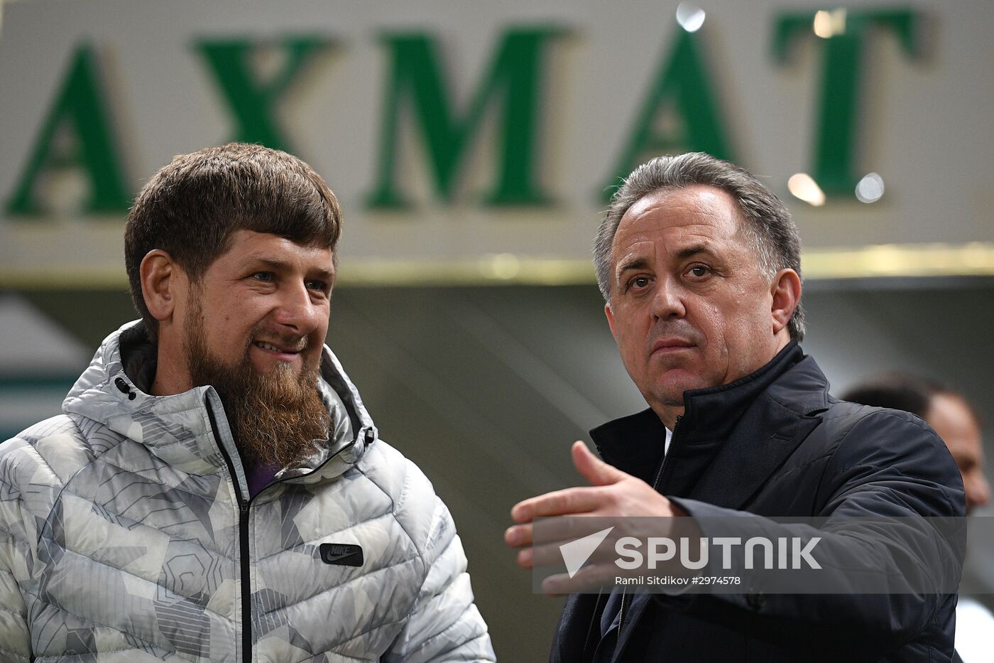Russia vs. Romania friendly football match