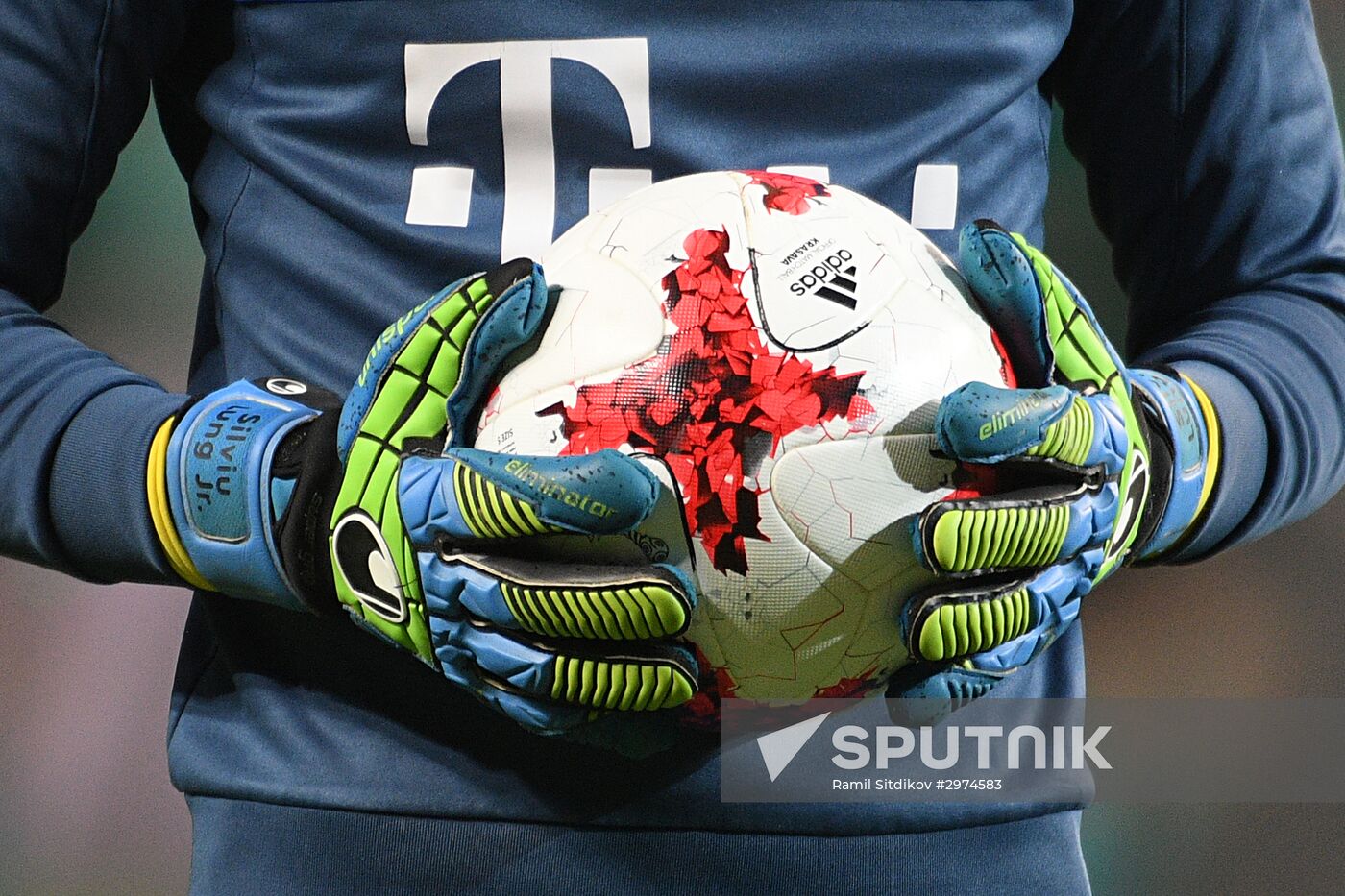 Russia vs. Romania friendly football match