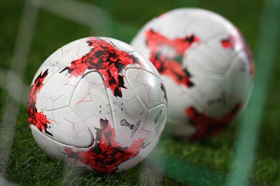 Russia vs. Romania friendly football match