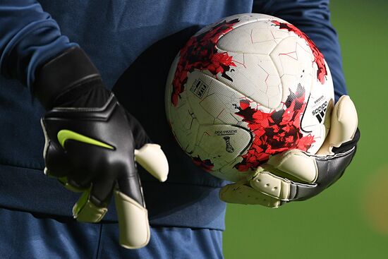 Russia vs. Romania friendly football match