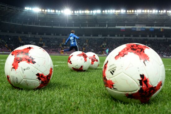 Russia vs. Romania friendly football match