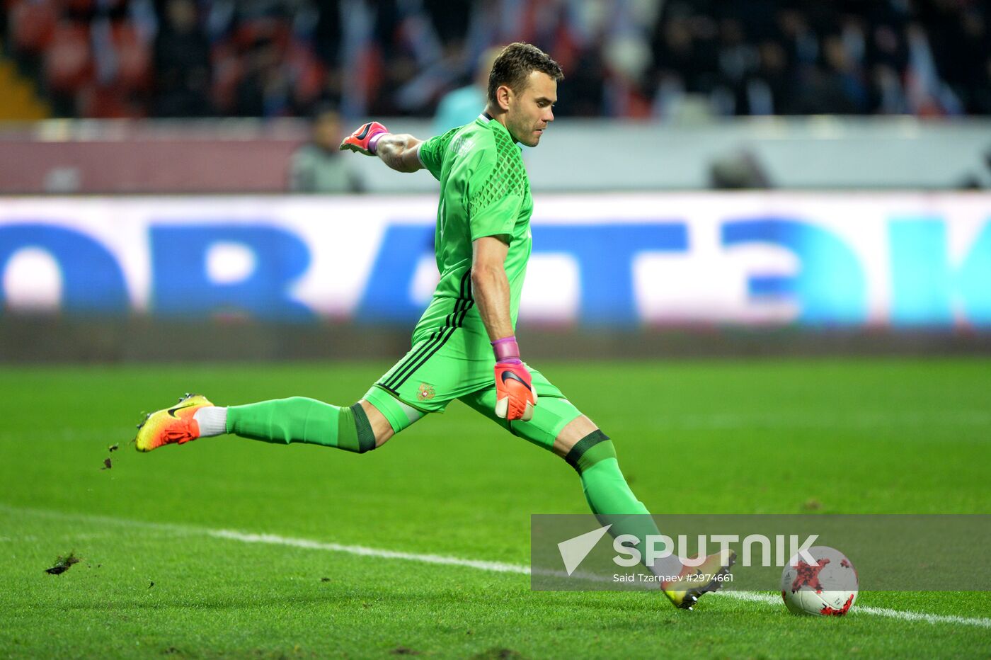 Russia vs. Romania friendly football match