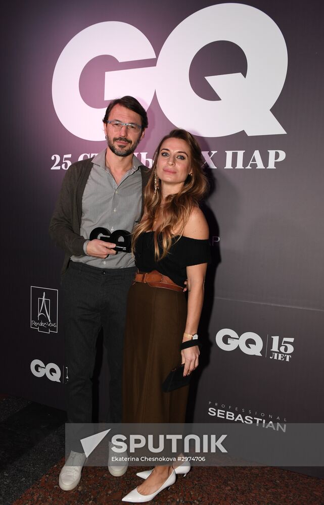 Cocktail party on the occasion of GQ 25 Most Stylish Couples Awards