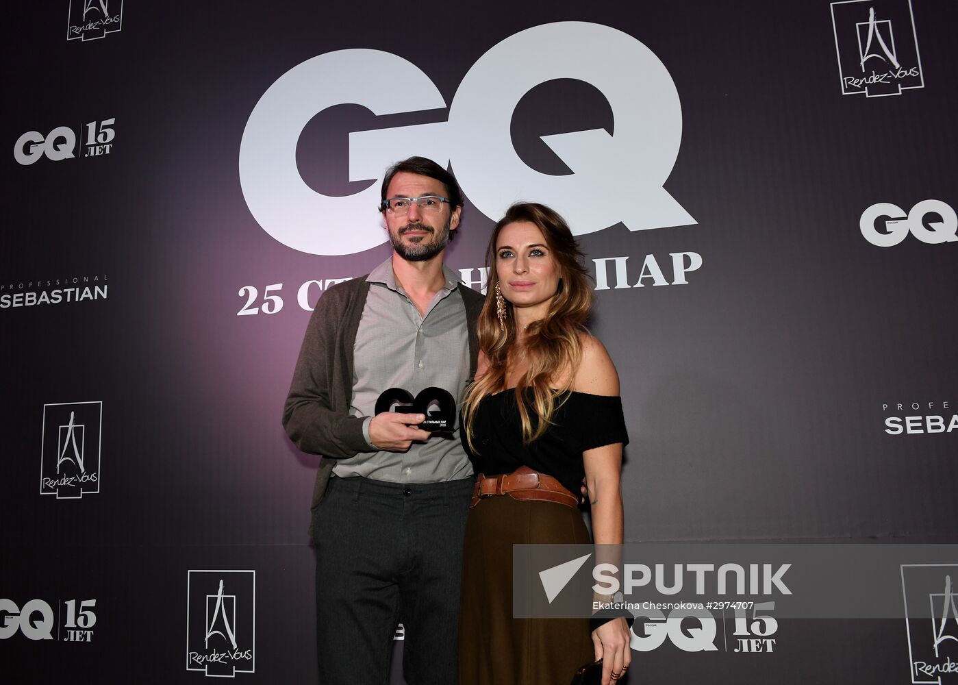 Cocktail party on the occasion of GQ 25 Most Stylish Couples Awards