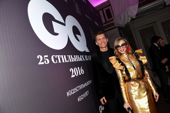 Cocktail party on the occasion of GQ 25 Most Stylish Couples Awards