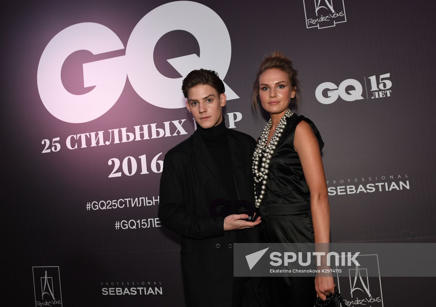 Cocktail party on the occasion of GQ 25 Most Stylish Couples Awards