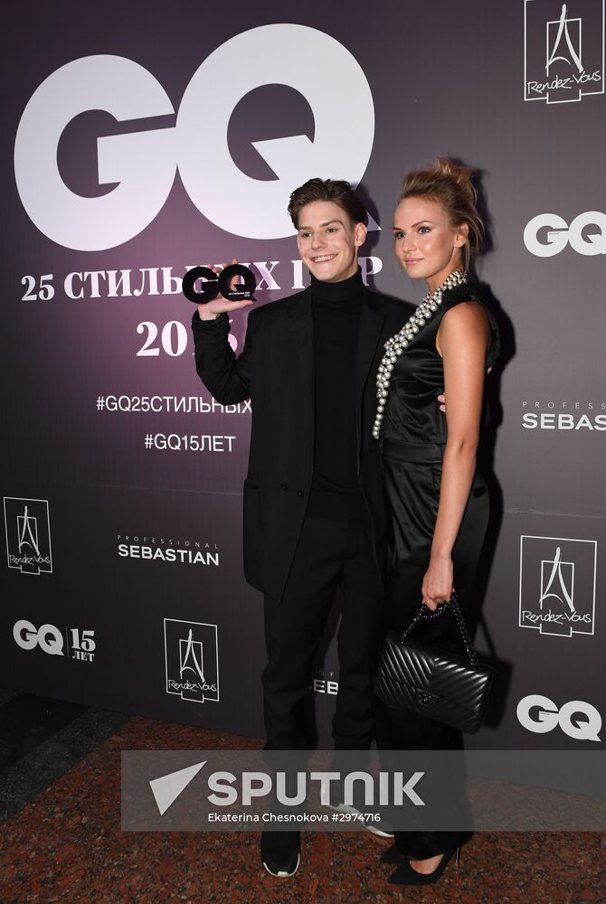 Cocktail party on the occasion of GQ 25 Most Stylish Couples Awards