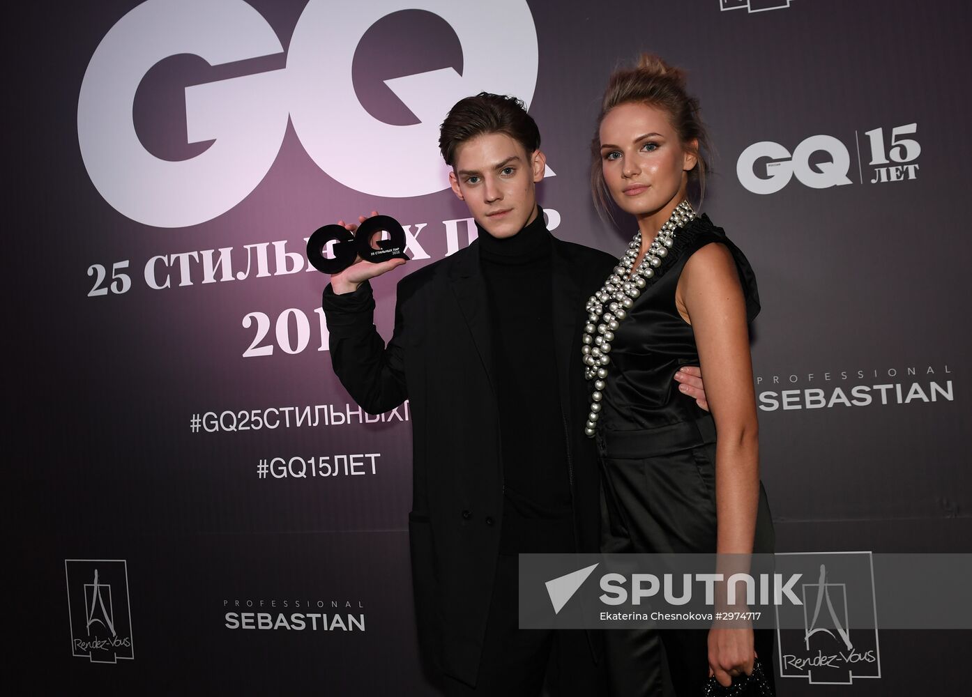 Cocktail party on the occasion of GQ 25 Most Stylish Couples Awards