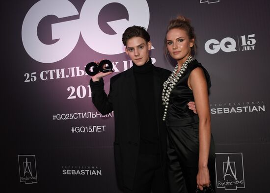 Cocktail party on the occasion of GQ 25 Most Stylish Couples Awards