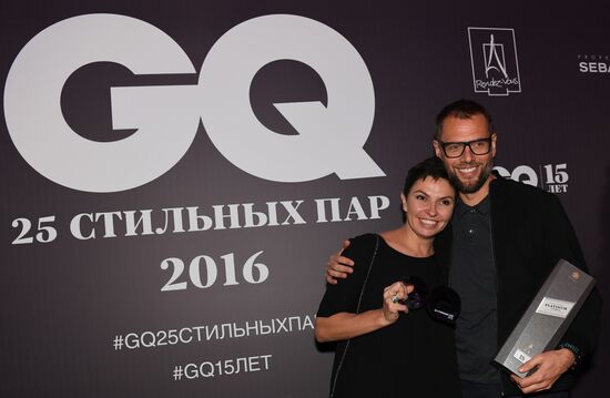 Cocktail party on the occasion of GQ 25 Most Stylish Couples Awards