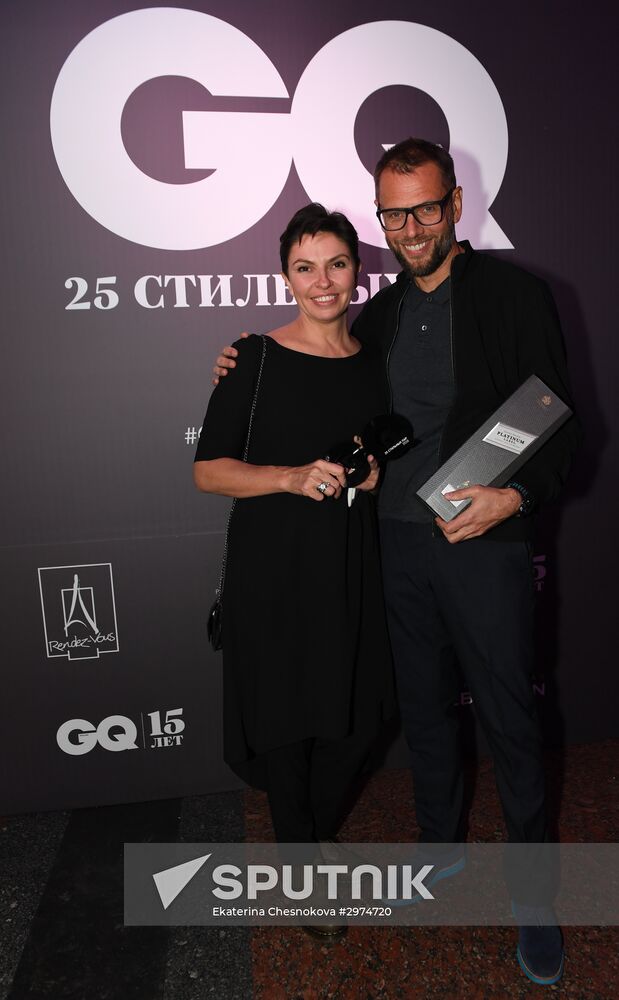 Cocktail party on the occasion of GQ 25 Most Stylish Couples Awards