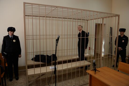 Court hears case against Kuzbass Investigative Committee Head Sergei Kalinkin