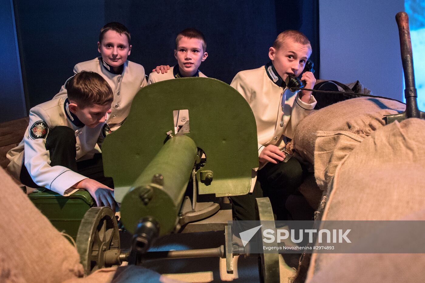War and Myths exhibition opening