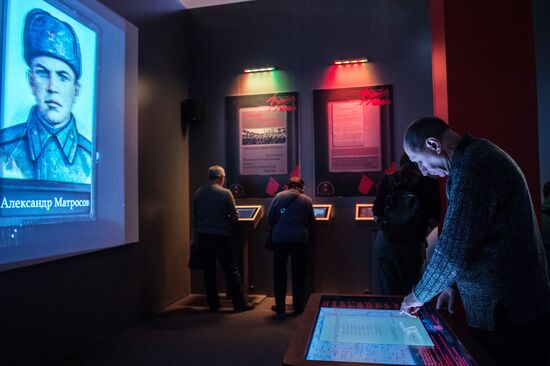 War and Myths exhibition opening