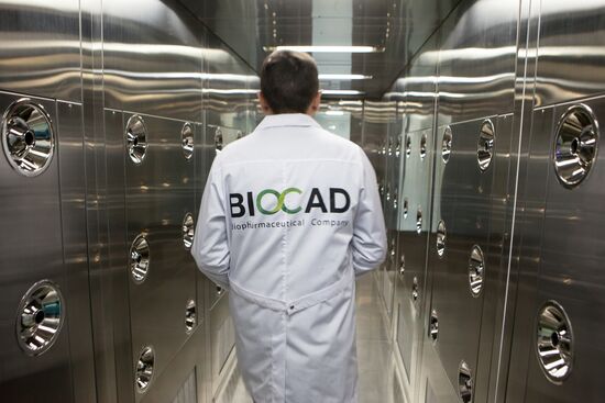 BIOCAD biotechnology company in St. Petersburg