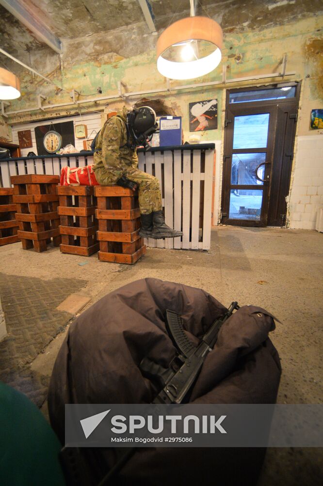 Actors on set of Russian interactive movie Uncovered in Kazan