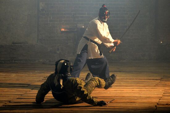 Actors on set of Russian interactive movie Uncovered in Kazan