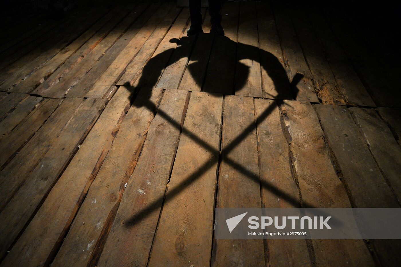 Actors on set of Russian interactive movie Uncovered in Kazan