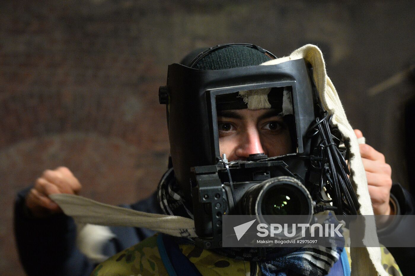 Actors on set of Russian interactive movie Uncovered in Kazan