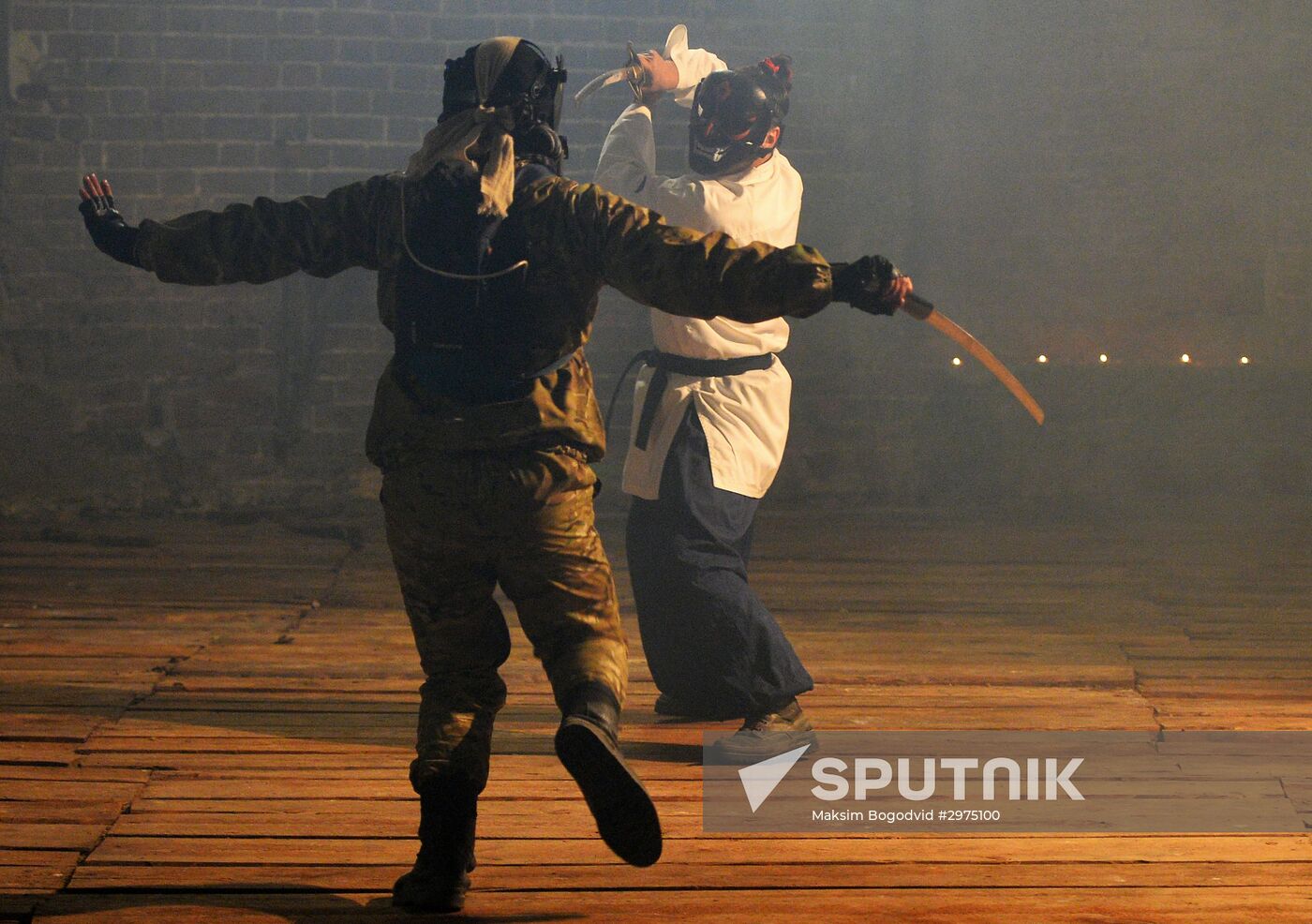 Actors on set of Russian interactive movie Uncovered in Kazan