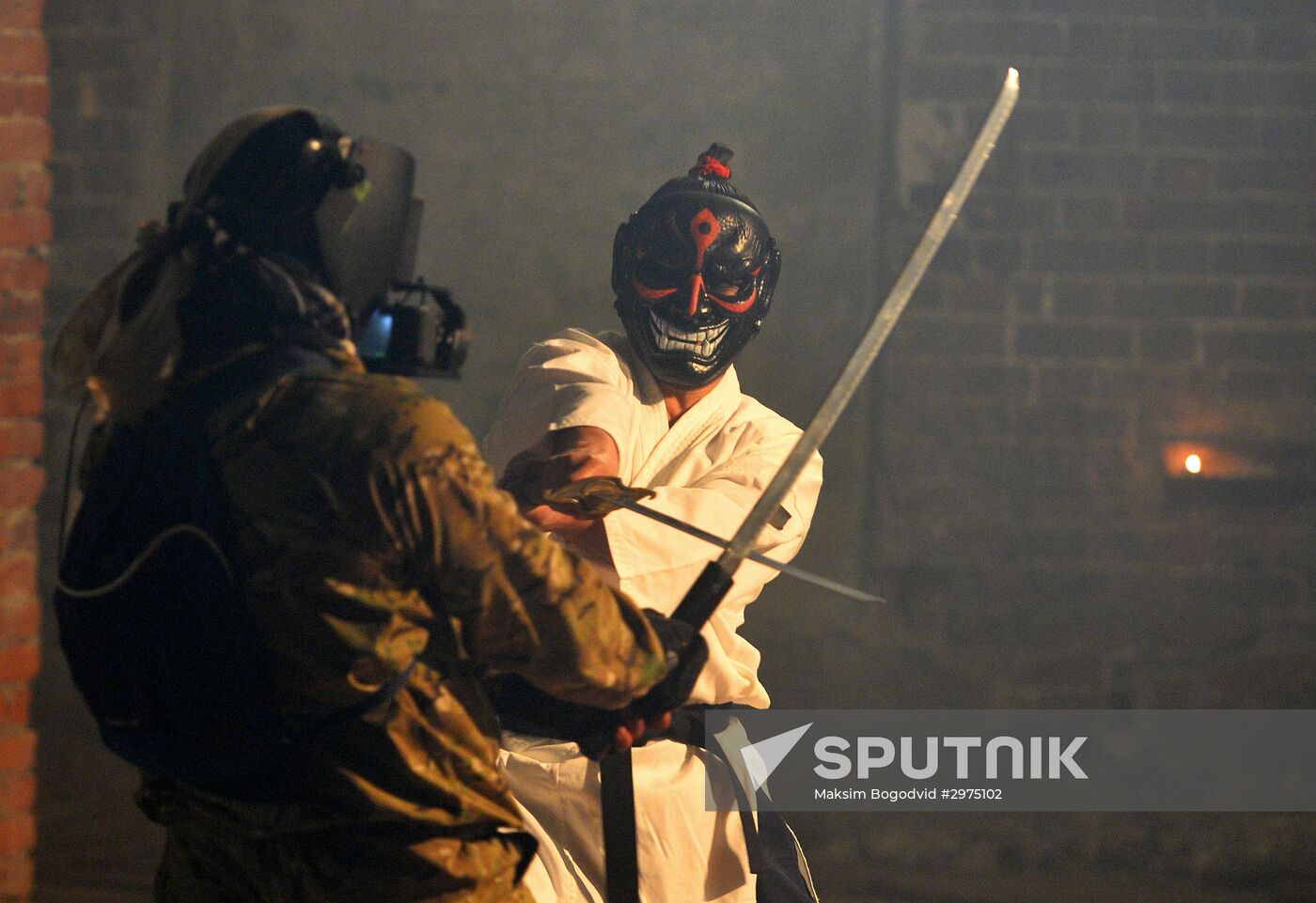 Actors on set of Russian interactive movie Uncovered in Kazan