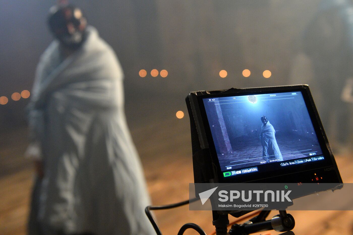 Actors on set of Russian interactive movie Uncovered in Kazan