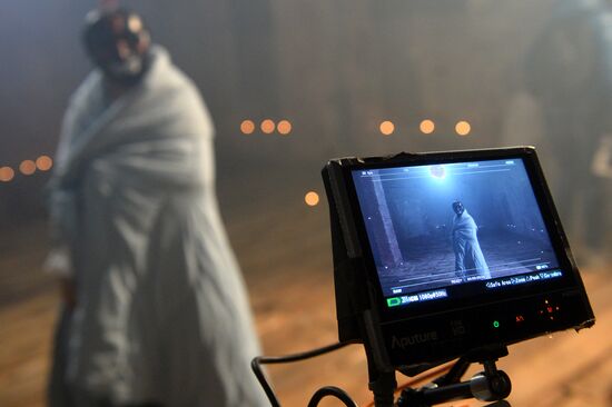 Actors on set of Russian interactive movie Uncovered in Kazan